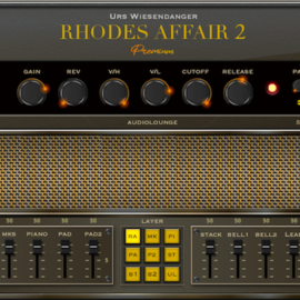 Audiolounge Urs Wiesendanger Rhodes Affair 2 Premium [Mac OS X]