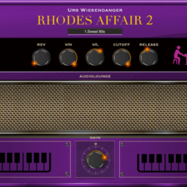 Audiolounge Urs Wiesendanger Rhodes Affair 2 Preset Player [Mac OS X]