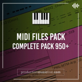 Production Music Live MIDI COMPLETE PACK (950+files)