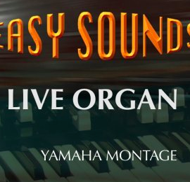 Easy Sounds Live Organ for Yamaha MONTAGE X7L X7U