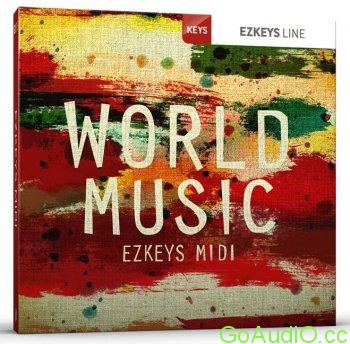 Toontrack World Music EZkeys MiDi WiN