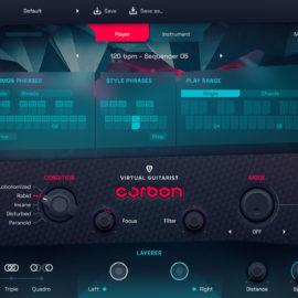 UJam – Virtual Guitaris Carbon v1.01 [Mac OS X]