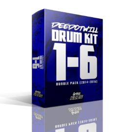 Deedotwill Drum Kits Vol.1-6 Bundle Pack WAV GROSS BEAT BANK