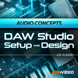 Ask Video Audio Concepts 108 DAW Studio Setup and Design TUTORiAL