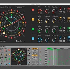 Euclidean sequencer 1.0 Max for Live