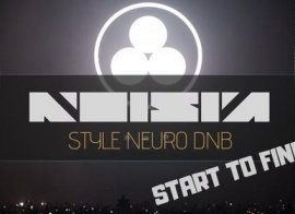 Letsynthesize Noisia Style Neuro Drum and Bass Start to Finish TUTORiAL