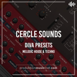 Production Music Live Cercle Sounds – Diva Preset Pack for Melodic House + Techno