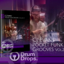 DrumDrops CJ Evans Pocket Funk Vol 2 Multitrack Sessions WAV