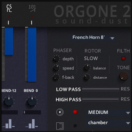 sound DUST ORGONE 2 KONTAKT