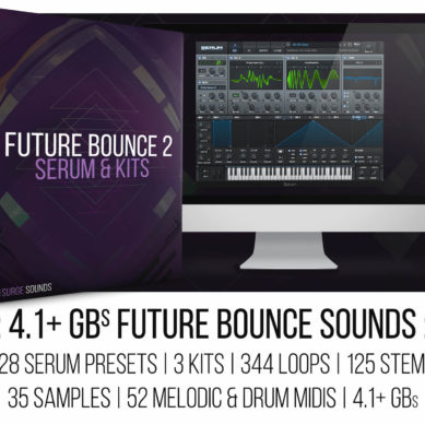 Surge Sounds Future Bounce 2 WAV MiDi XFER RECORDS SERUM