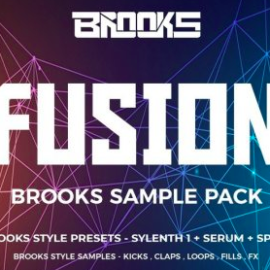 Fusion – Brooks Sample Pack Vol.1 – WAV FLP Serum Sylenth1 Spire Presets