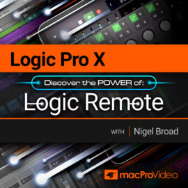 MacProVideo Logic Pro X 107 Logic Remote TUTORiAL