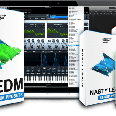 Rocket Powered Sound Ultimate EDM Serum Pack & Extension For XFER RECORDS SERUM