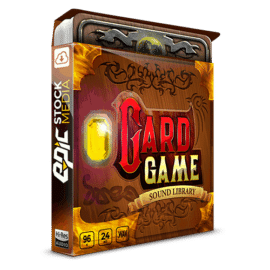 Epic Stock Media AAA Card Game – DCCG Sound Effects Kit