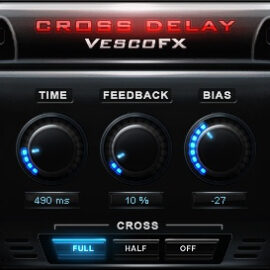 VescoFX Cross Delay v1.0 [WIN]