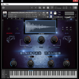 Vip Soundlab Sinister Drums HD KONTAKT