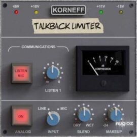 Korneff Audio Talkback Limiter v1.0 Free Download