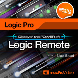 MacProVideo Logic Pro X 107 Logic Remote TUTORiAL