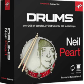 IK Multimedia Neil Peart Drums for SampleTank 3/4