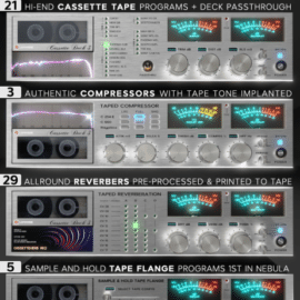 Cupwise Cassette Deck 3 Multi Effects Pack For Nebula