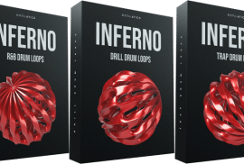 Cymatics Inferno Drum Loops WAV MiDi