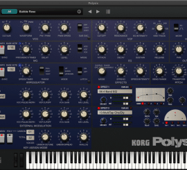 KORG Software Polysix v2.2.0 (MacOS)