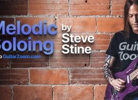 GuitarZoom Melodic Soloing with Steve Stine 2021 TUTORiAL