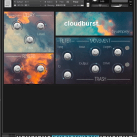 Cloudburst – Playable Guitar Harmonics KONTAKT