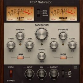 PSPaudioware PSP Saturator v1.0.0-R2R