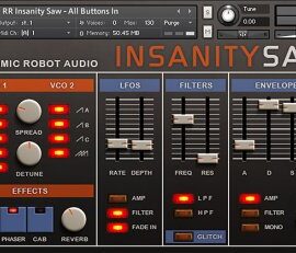 Rhythmic Robot Audio Insanity Saw KONTAKT