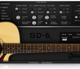 Acousticsamples GD-6 Acoustic Guitar for UVI Falcon