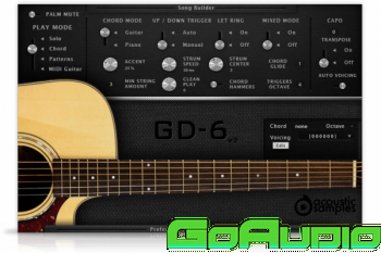 Acousticsamples GD-6 Acoustic Guitar for UVI Falcon