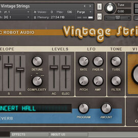 Rhythmic Robot Audio Vintage Strings KONTAKT