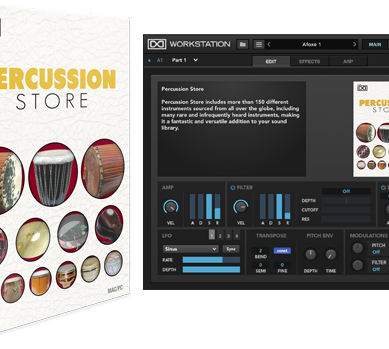 UVI Soundbank Percussion Store v1.2.1 for Falcon