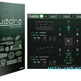 UVI Soundbank Quadra – Metal and Wood v1.0.0 for Falcon