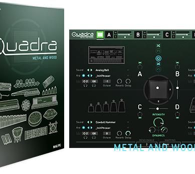 UVI Soundbank Quadra – Metal and Wood v1.0.0 for Falcon