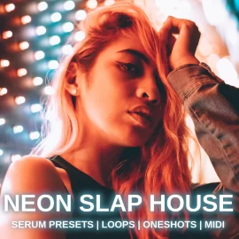 Glitchedtones Neon Slap House WAV MiDi XFER RECORDS SERUM