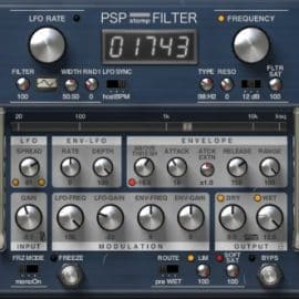 PSPaudioware PSP stompFilter v1.2.0-R2R