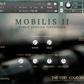 The Very Loud Indeed Co. MOBILIS II: Hybrid Scoring Percussion KONTAKT