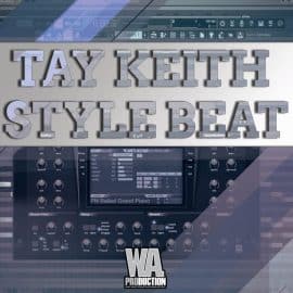 W. A. Production Tay Keith Style Beat TUTORiAL