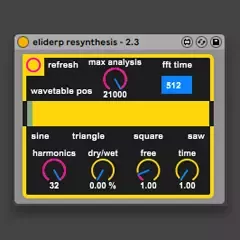 Eliderp Resynthesis v2.3 AMXD