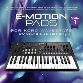 co5ma Korg Wavestate Sound Bank : e-Motion Pads Vol.1