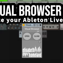 ElisabethHomeland Visual Browser 2.0 Max for live device AMDX