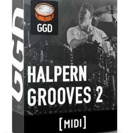 GetGood Drums Halpern Grooves 2 Midi Pack