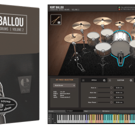 Room Sound Kurt Ballou Signature Series Drums Vol 2