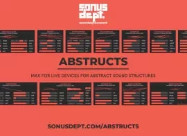 Sonus Dept. Abstructs (Max for live) AMXD