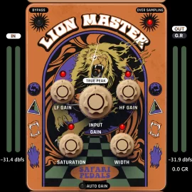 Safari Pedals Lion Master v1.5.72 VST3 Regged (WIN+MAC)