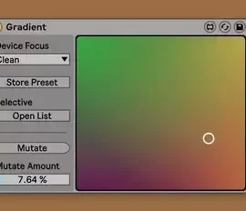 Gradient – Max for Live device