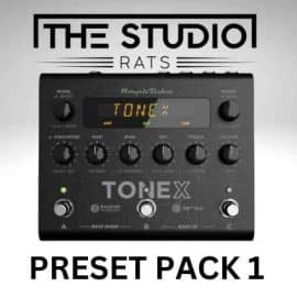 The Studio Rats – TONEX Preset Pack 1