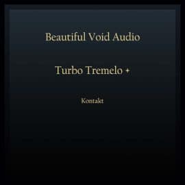 Beautiful Void Audio Turbo Tremelo + for Kontakt